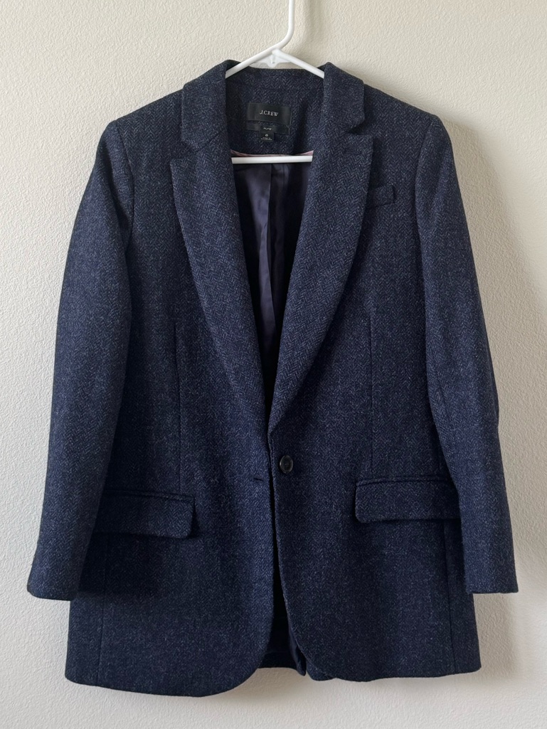 J. Crew Alfie Italian Wool Blazer